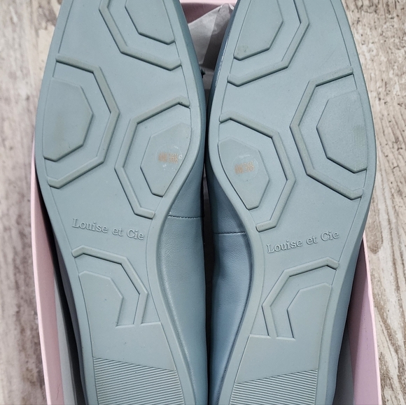 Louise Et Cie Lo-Ariell Ballet Flat Artic Mist Sienna Silk Women's Size 6 M - Picture 7 of 7